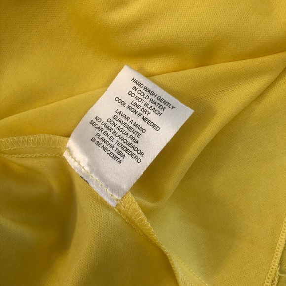 Yellow Woven Dress - Picture 6 of 8